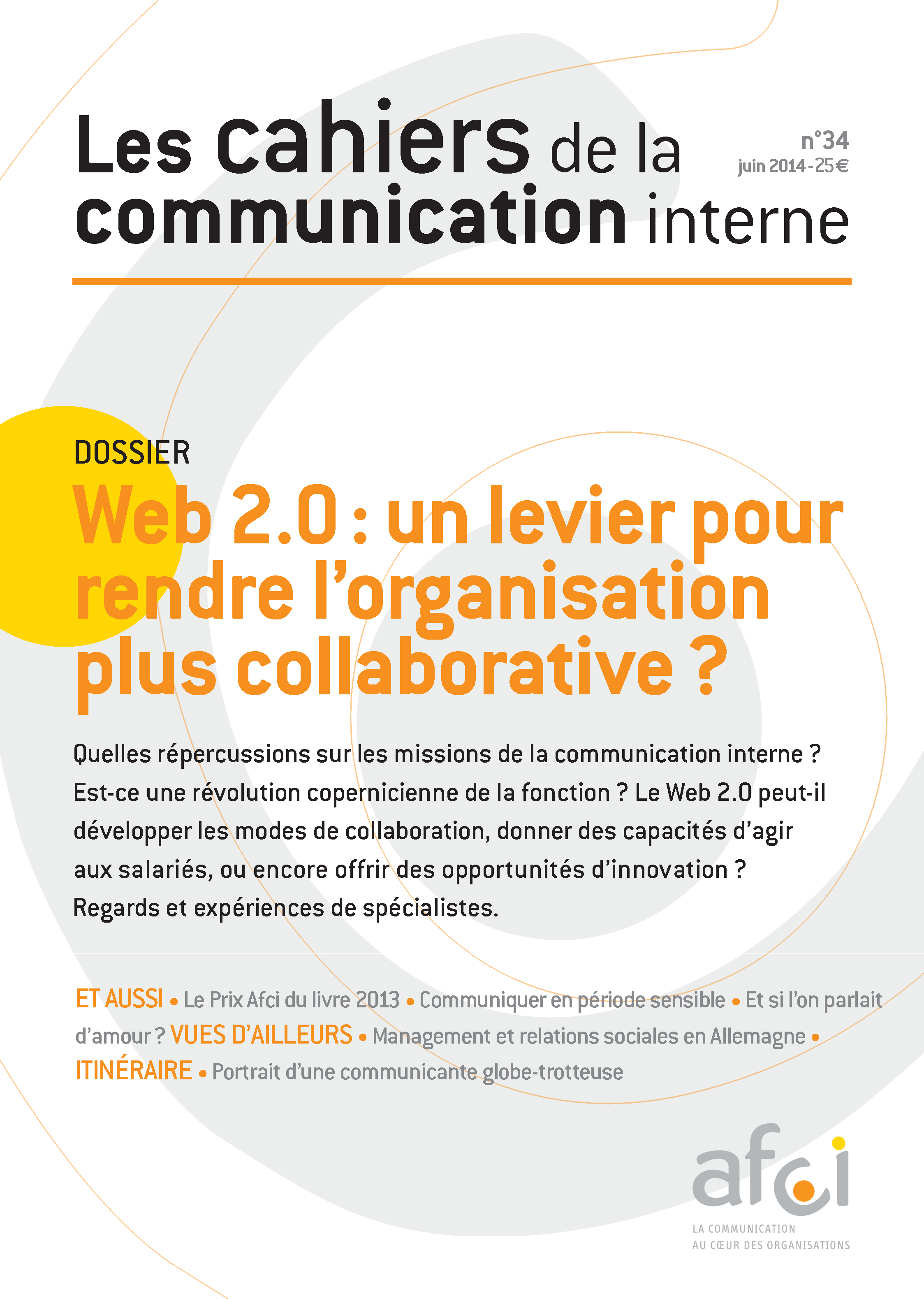 Les Cahiers de la communication interne n°34 : Web 2.0 : un levier pour ...