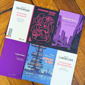 illustration représentant la selection des livres en compétition pour le prix afci 2026