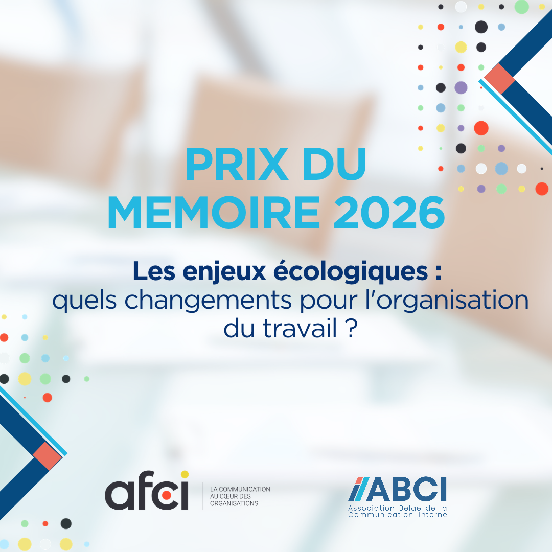Visuel de la rencontre ABCi et Afci du 16 novembre 2026 sur les enjeux écologiques et l'organisation du travail, avec Charlotte Rotureau, Christine Donjean et Jean-Marie Charpentier.